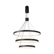 Lampada a sospensione LED dimmerabile nera 3000K V-TAC