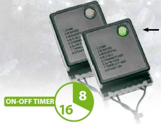 Catena lineare TLE 180 LED BIANCO 2+7,5m