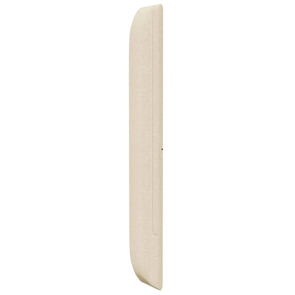 Orecchia della Testata Crema 80 x 16 x 4 cm Tessuto 346601