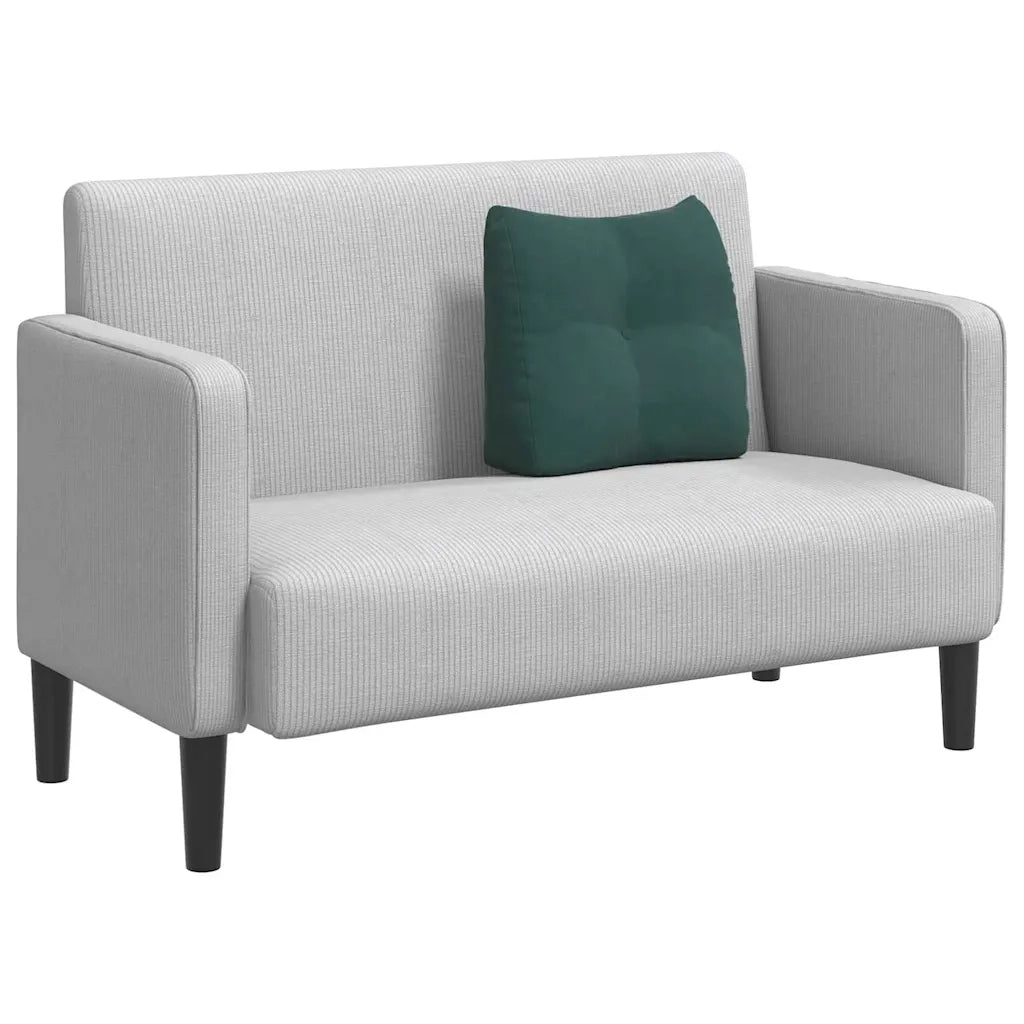 Cuscino per Schiena Verde Scuro 45 x 24 x 50 cm Velluto 42014373