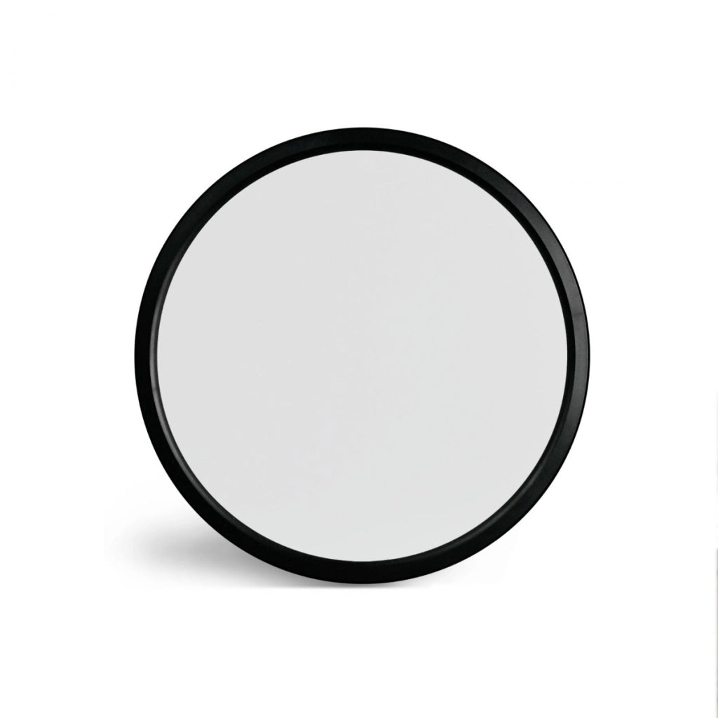 Plafoniera LED nera retroilluminata Ø30cm 22W CCT IP54