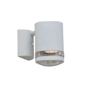 Applique esterna Noell bianca triangolare GU10 IP44 Italux