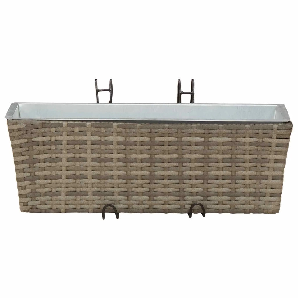 Ringhiera 2 pcs 50 x 17 x 17 cm Metallo