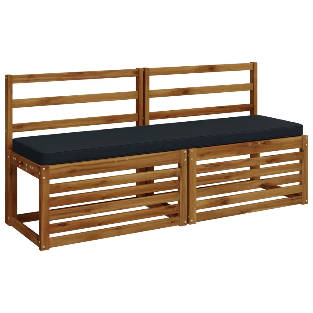Cuscini per Panchina a 2 Pezzi VUGHT 2 pz 100% Poliestere 951413