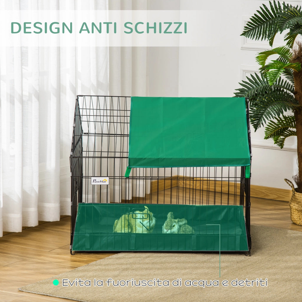 Gabbia per Conigli ¨C Minimal ¨C 90x75x75 cm