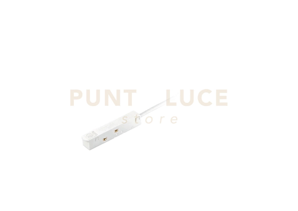 MODULO DI INPUT ELETTRICO BIANCO 200CM PER BINARIO ROUND
