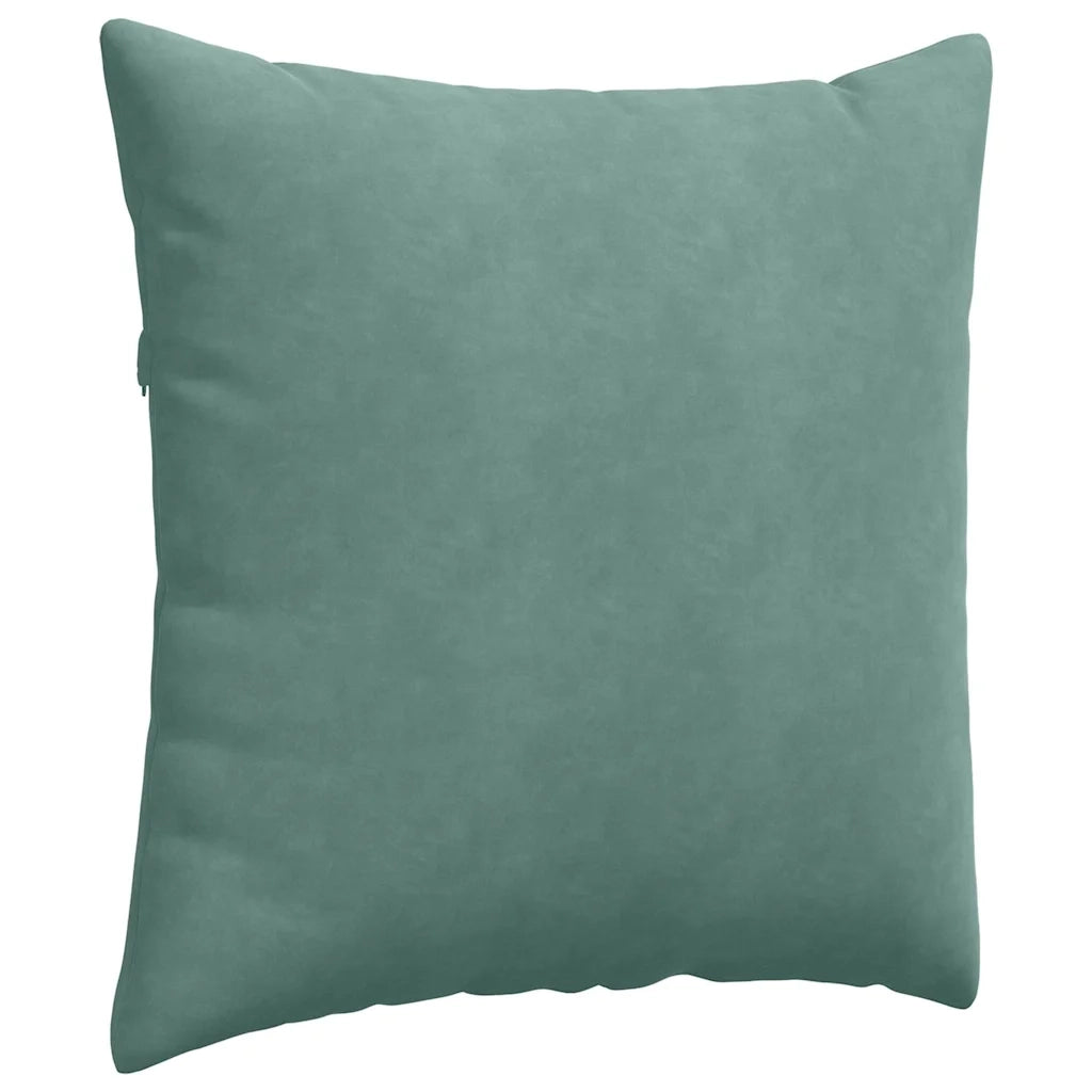 Cuscini da Divano 2 pz | Cuscini per sedie Verde Mare 60 x 60 cm Tessuto in Cords