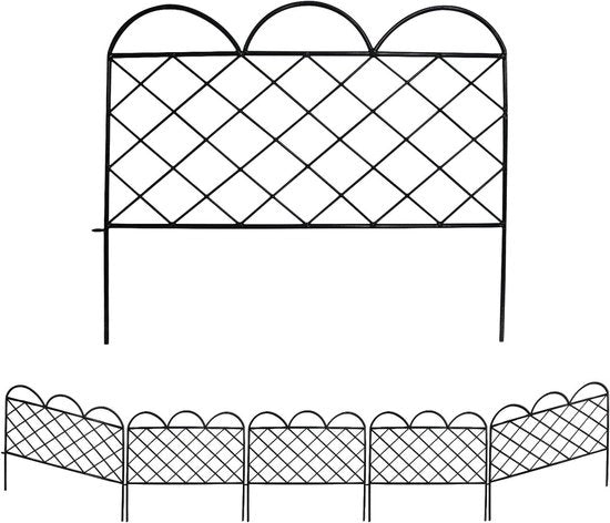 Hekken per giardino - 5 pezzi di cancelli decorativi 508 cm x 3 m
