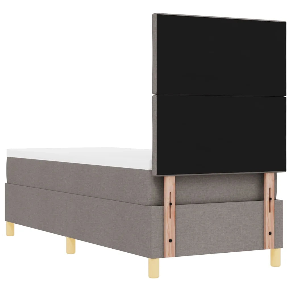 Letto a Sorgente LED con materasso Talpa 80 x 200 cm Tessuto 3343135