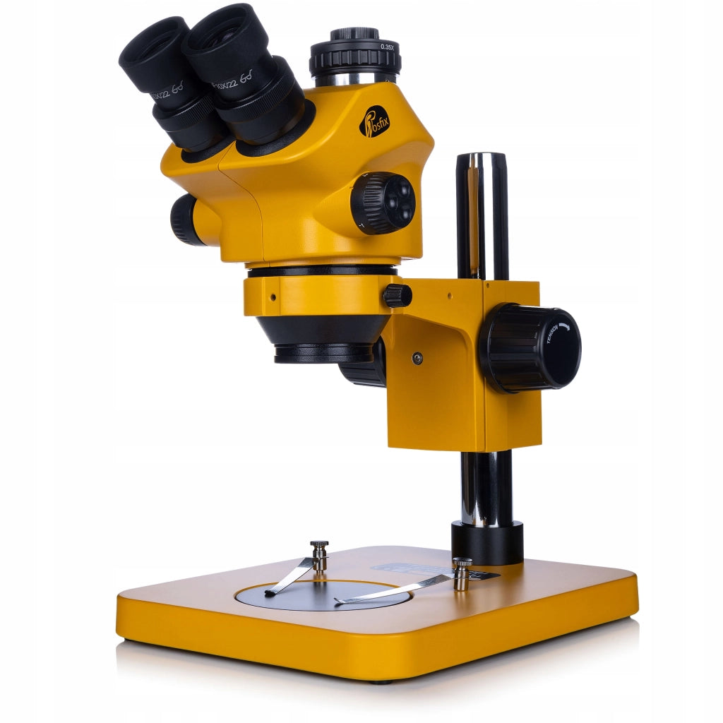 Mikroscopio Trinoculare 7–50x con Fotocamera 16MP 4K HDMI + Lente Barlow 0.5x + Illuminatore LED 56x