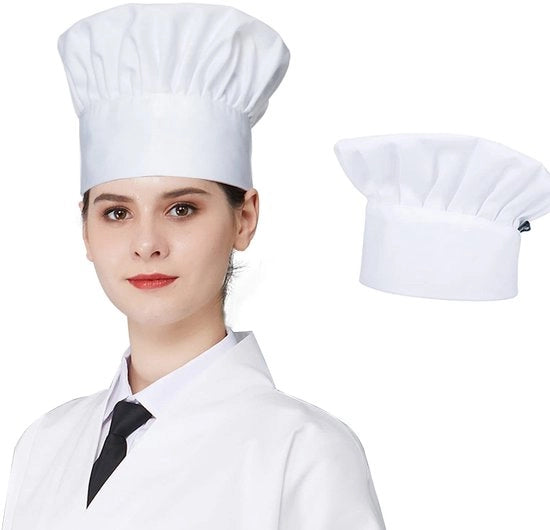 Cappello da cucina per uomo e donna - Cappello da cucina in cotone con cintura regolabile