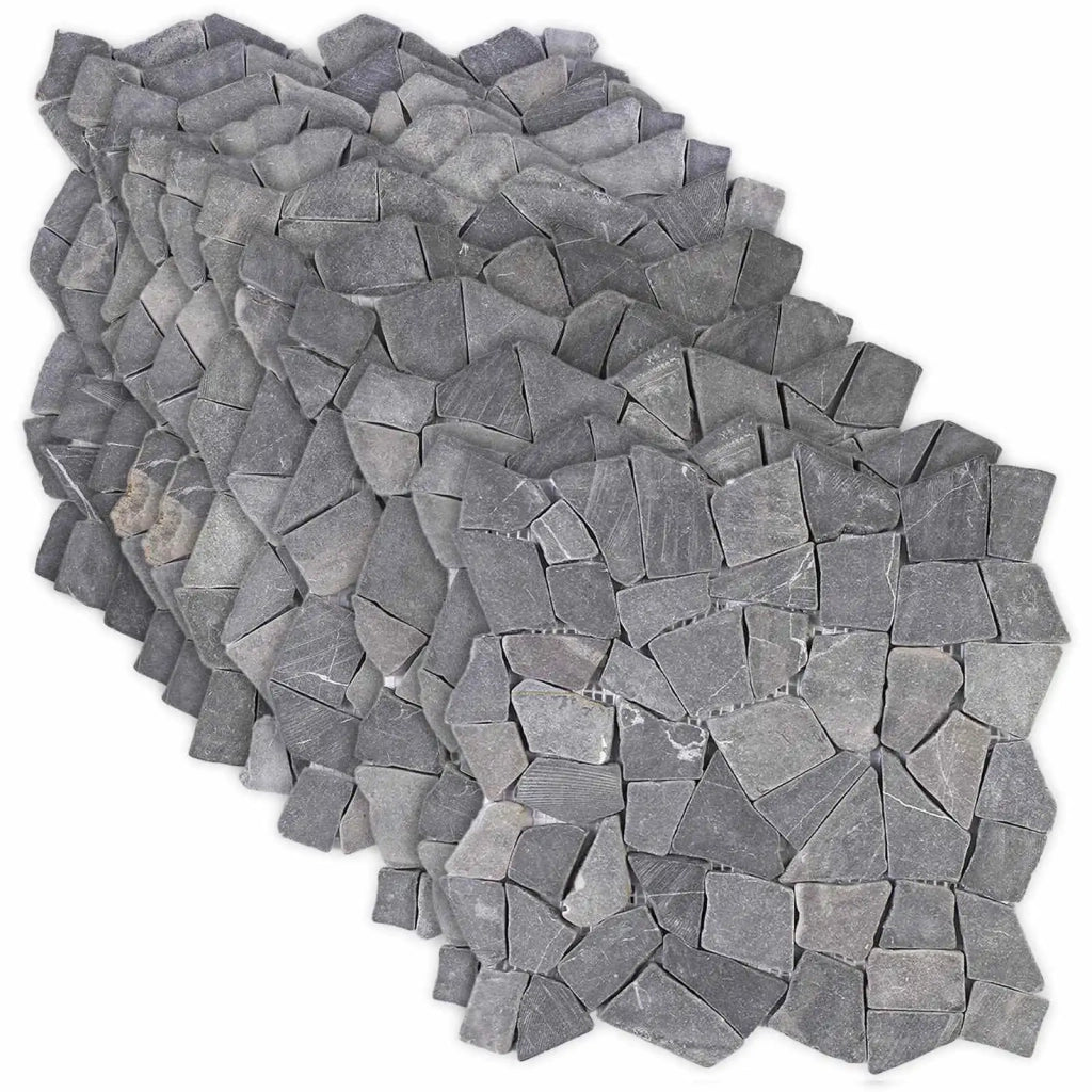 Piastrelle Mosaico Grigio Scuro 30 x 30 cm Marmo 42033530