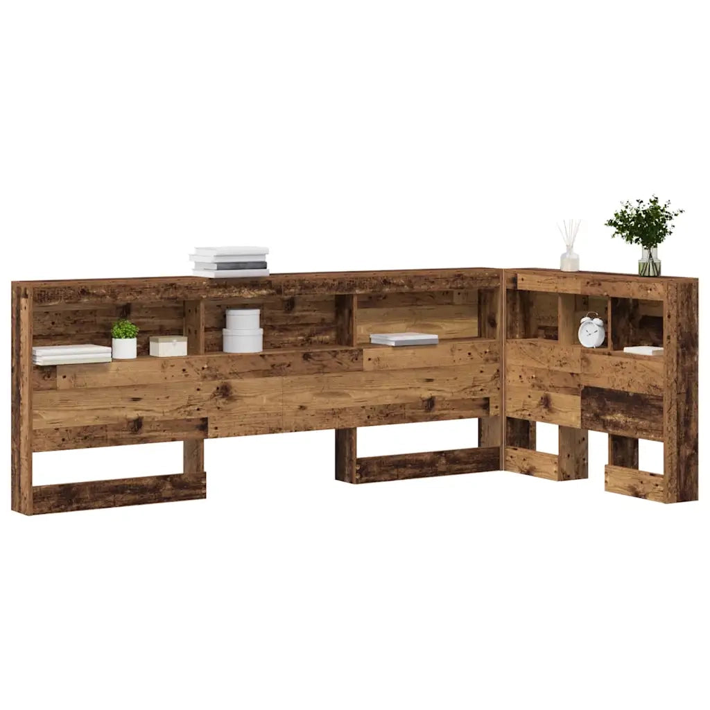 Testata contenitore Legno vecchio 80 cm Legno multistrato 3335451