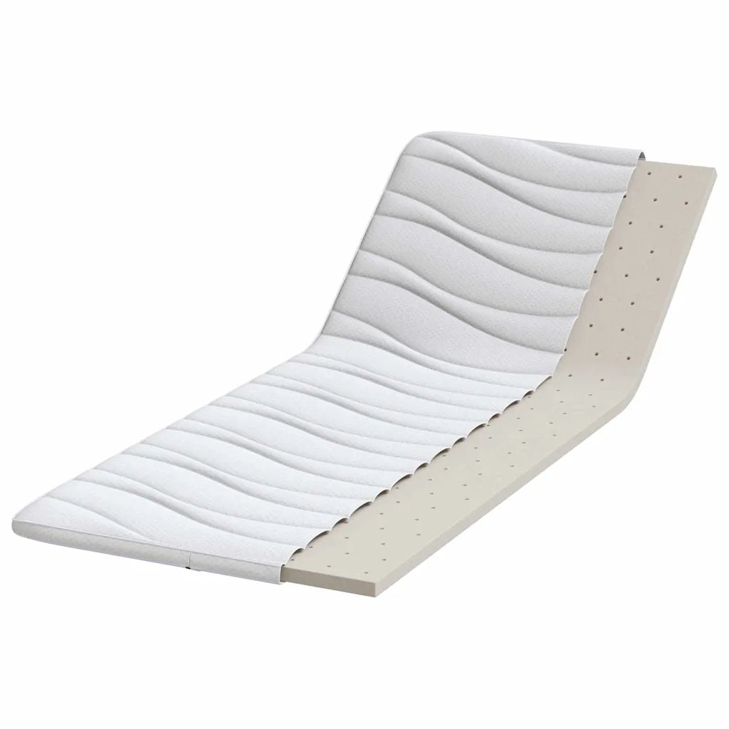 vidaXL Guanciali per materassi Bianco 70 x 200 cm Latice