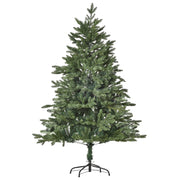 Albero di Natale Artificiale 150 cm ¨C Minimal ¨C 444 Punte, Resistente al Fuoco, Con Base in Metallo