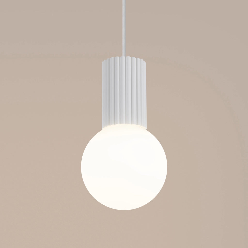 Lampada a sospensione HALO 1 bianco