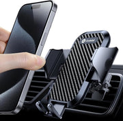 Ventilazione Auto Portatile per Smartphone - Aggiornamento 2023 Clip di Ventilazione - Supporto Auto per Smartphone 360° Girevole - Compatibile con iPhone 14 13 11 12 Pro Max Samsung S23 Ultra S22 Xiaomi
