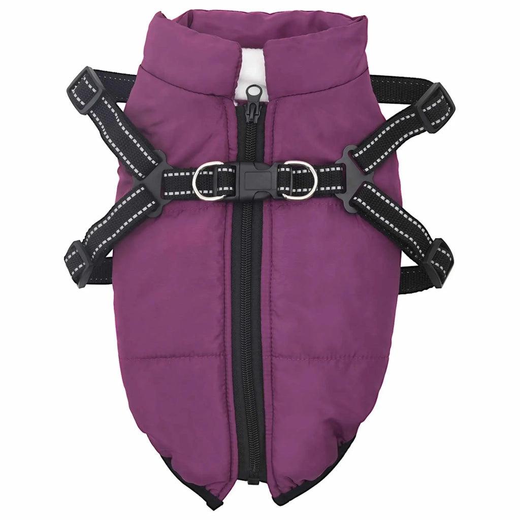 Cappotto per Cani Viola L32 Pile e Poliestere CFW4174774