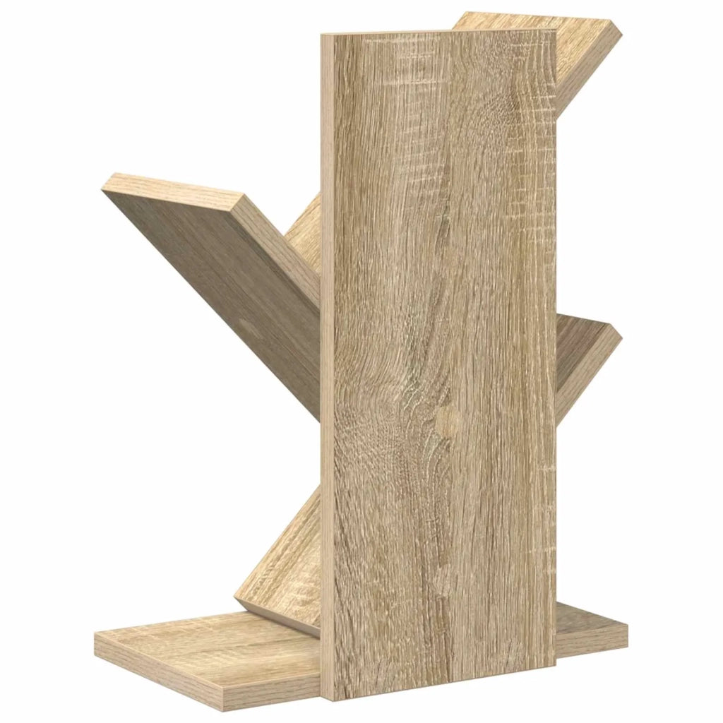 Scaffale per Libri a Forma di Albero 3 Strati 30 x 18 x 40 cm 8012350