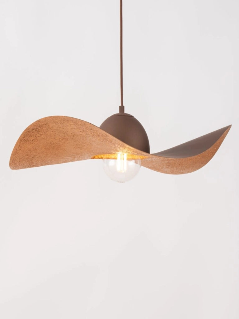 Lampada a sospensione Kapello rame Ø55 E27 15W Sigma