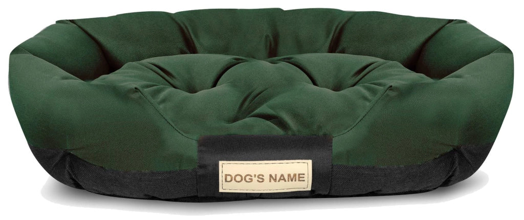 AIO FACTORY Cuccia per cani 75x50 cm personalizzabile impermeabile verde