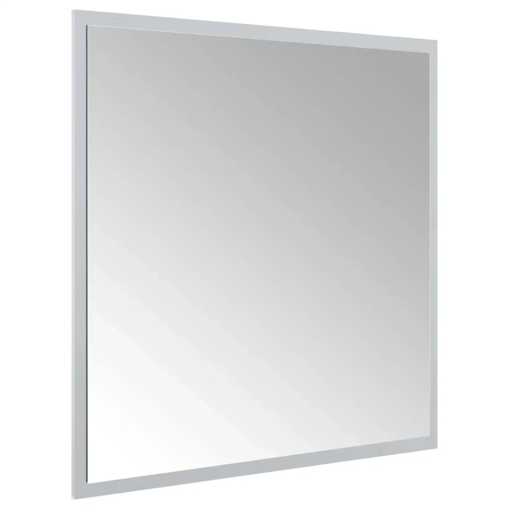 Specchio da bagno LED Trasparente 60 x 60 cm vetro temperato 42045809