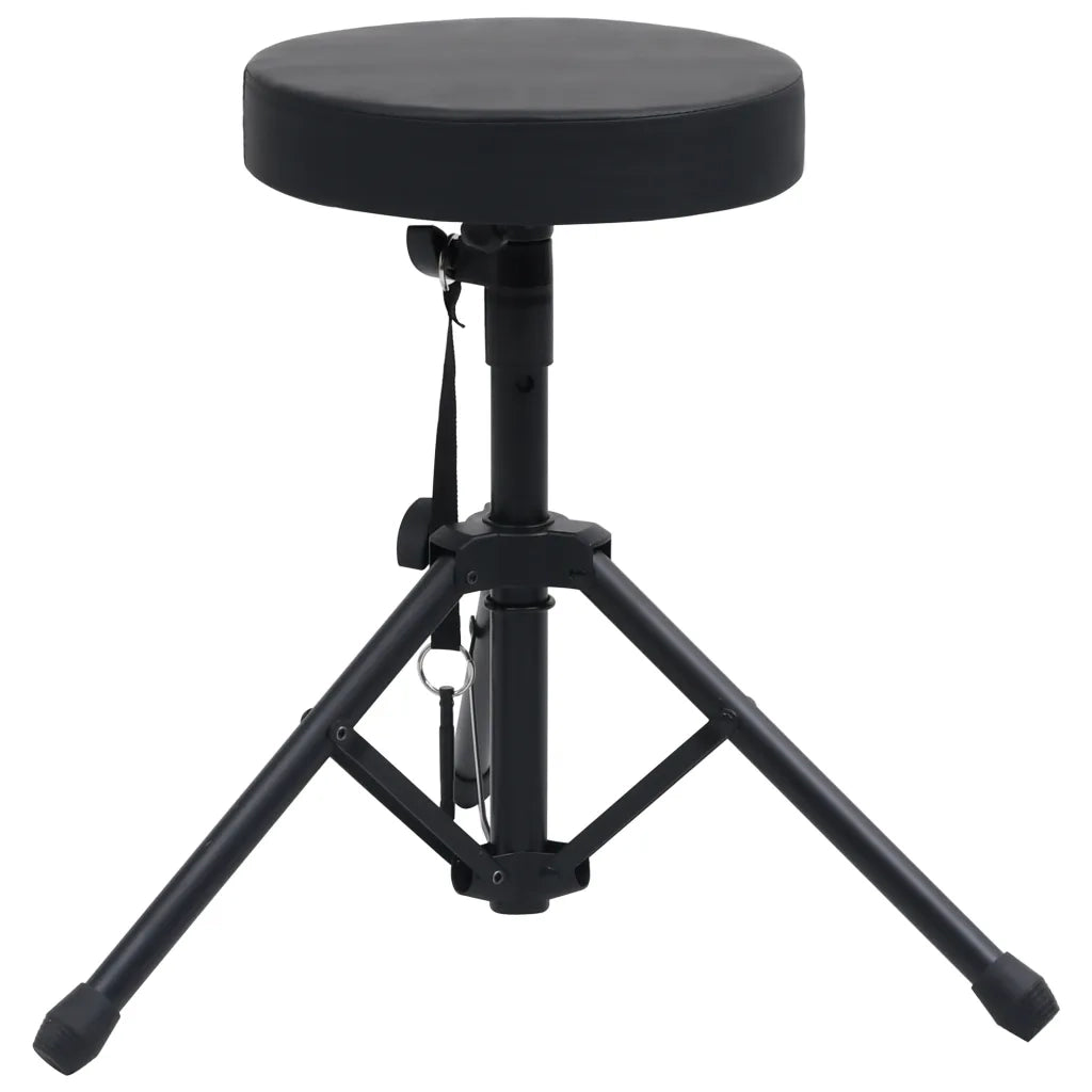 Sgabello per Batteria Regolabile Nero Rotondocod mxl 70939