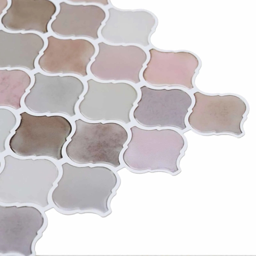 Piastrella Lanturn 10 pcs Beige 27 x 27 cm Poliuretano e PET