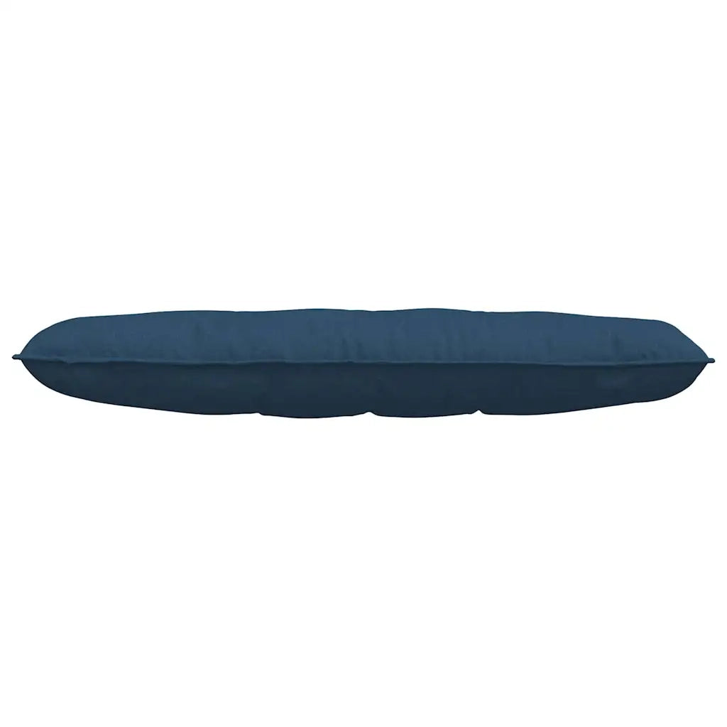 Cuscino per Schiena Blu 140 x 19 x 50 cm Tessuto 42014838