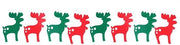 Decorazioni per Natale 4 Set - Bambino/Elfo - Ornamento - Resistente allo Scavo - Tessuto a Doppia Facia - 2,5 Metri - Decorazione Natale