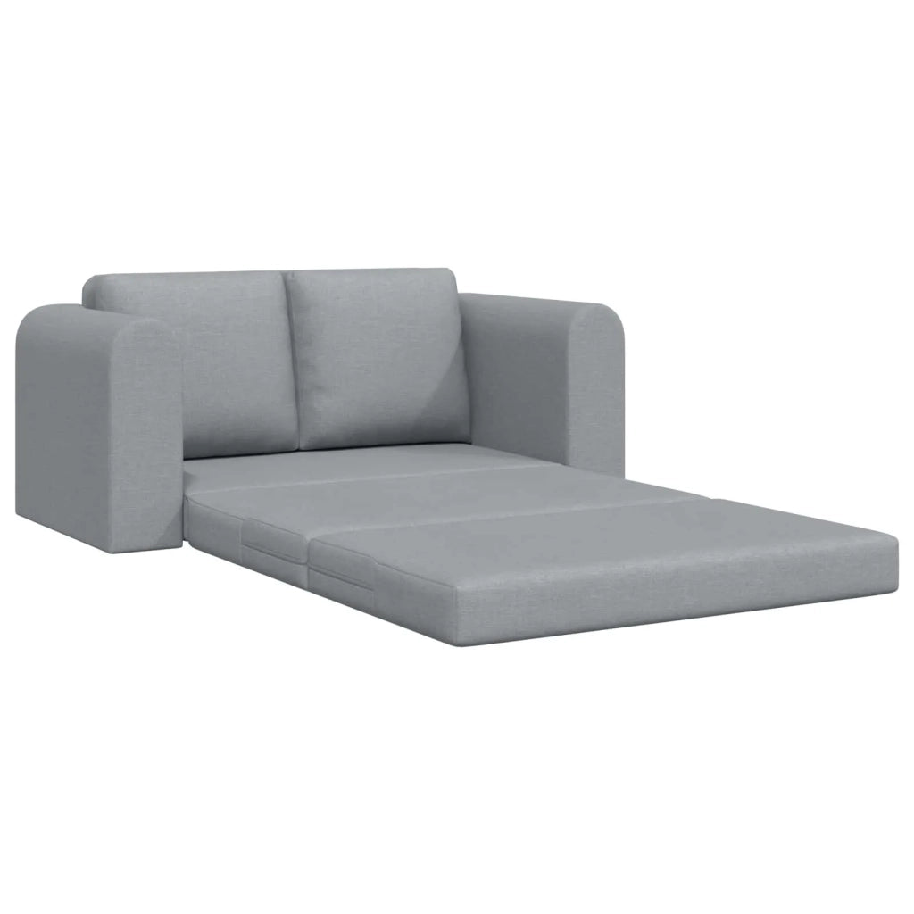 Divano letto | Sof¨¤ letto | Letto singolo 60cm Grigio chiaro Tessuto