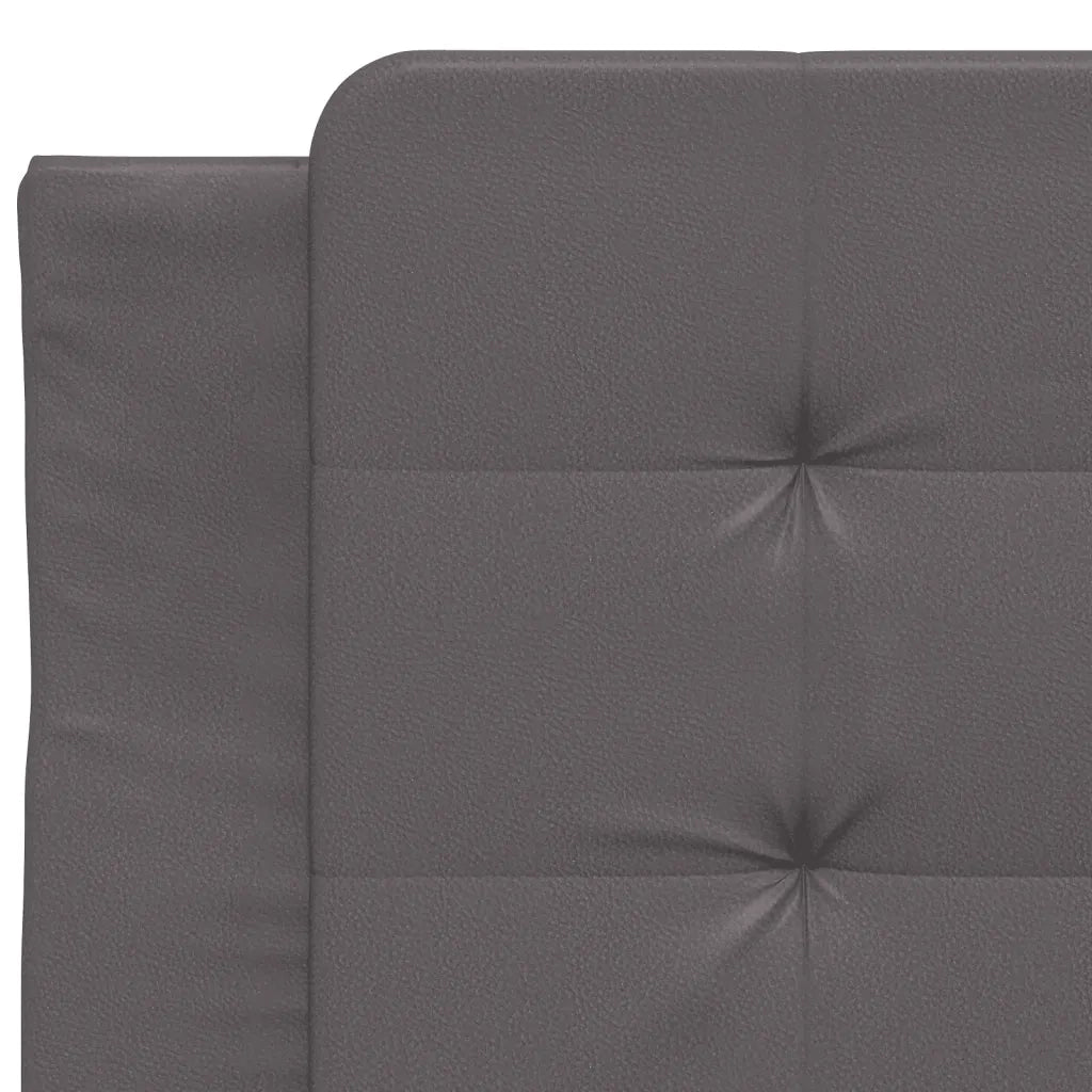 Cuscino Testiera Zadar Grigio 90 cm in Similpelle 374839
