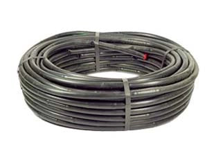 ALA GOCCIOLANTE MM.16 3 FORI COLORE NERO- - portata 2 lt./h. rotolo mt.100 fori ogni cm.50 - 1 rotolo