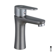 MISCELATORE MONOCOMANDO LAVABO SERIE LIZZY- Nichel Nero Spazzolato- DH- pezzi 1