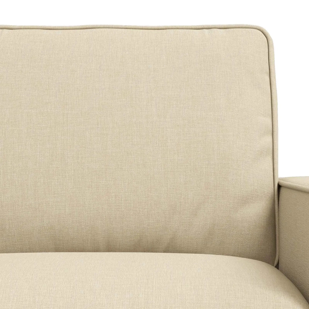 Set di divani 2 pcs Crema 222 x 80 x 82 cm Tessuto 3407593