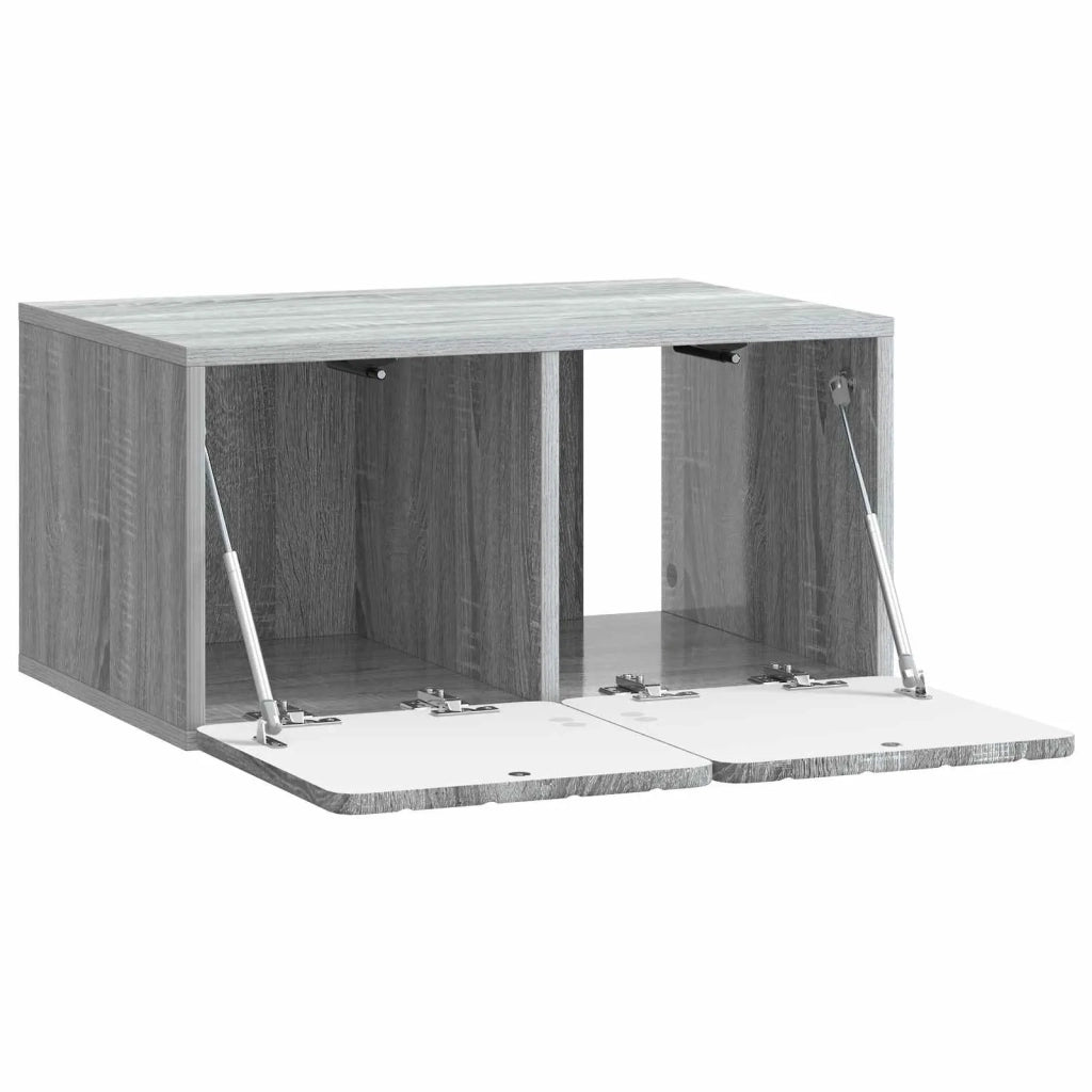 Mobile Porta TV da Muro-Credenza per TV sospesa Grigio Sonoma 59,5 x 41 x 30 cm 950402
