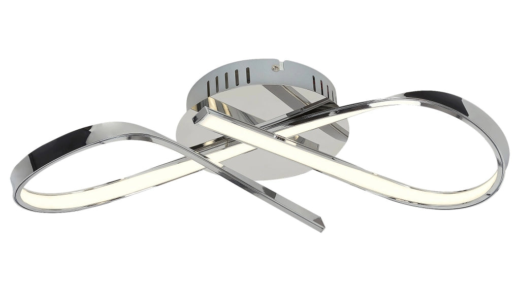 Plafoniera LED Rabalux Aniela 20W cromo 4000K Ø45cm