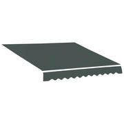 Tenda a Rullo per Terrazzo ¨C Minimal ¨C Polyester Antivento Grigio