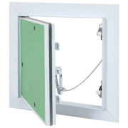 Pannello di Accesso Verde e Argento 20 x 20 cm 4018449