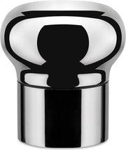 Stopper per bottiglia ermetico per vino - champagne | Laccato argento | Design GIA12 Noè