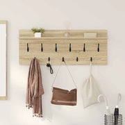 Appendiabiti a muro A parete Rovere Sonoma 100 x 40 x 12 cm 874445