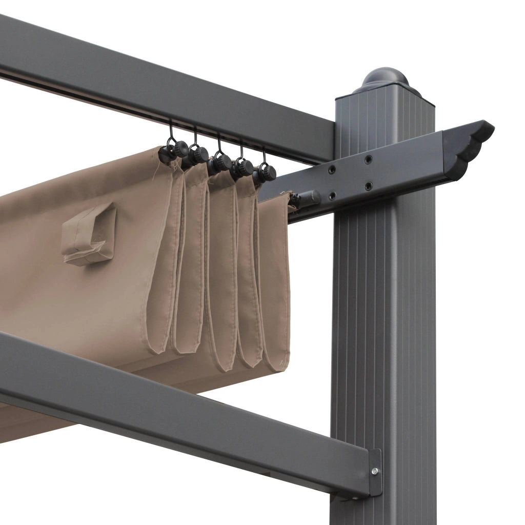 Tela del tetto per pergola 3x4m, talpa
