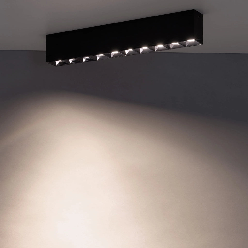 Lampada lineare Nowodvorski MIDI LED 40W 3500lm nera