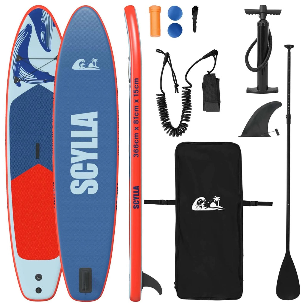 Tavola da Paddle Gonfiabile SCYLLA 366 x 81 x 15 cm Blu per 42039123