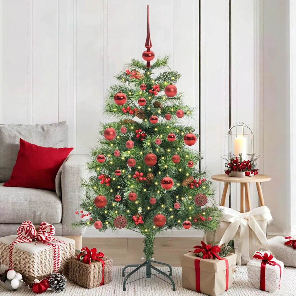 Albero di Natale artificiale Verde 150 cm PVC e Metallo 3395125