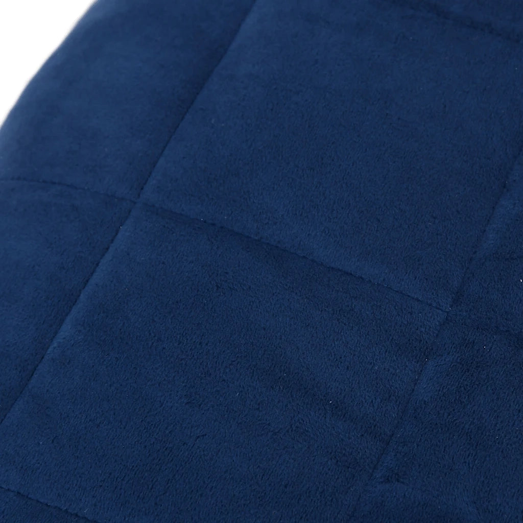Coperta Ponderata Blu 138x200 cm 10 kg Tessuto 350791
