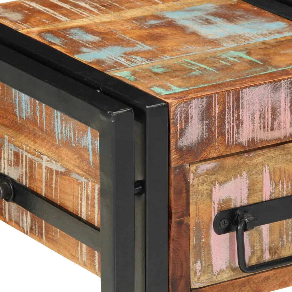 Armadio da Notte con cassetto 2 pcs Multicolore 30 x 30 x 40 cm 4016709