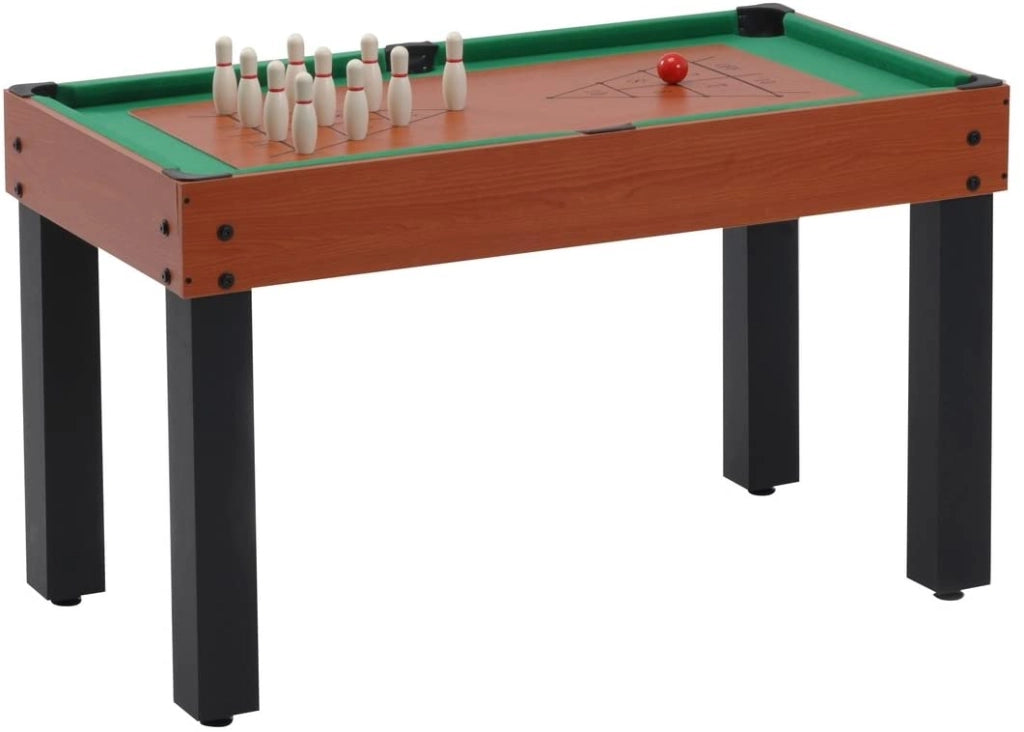 Garlando Games Tavolo Multi 12 Giochi in Uno ciliegio
