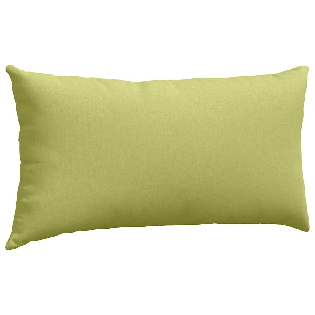 Cuscini da Divano 2 pcs Verde chiaro 80 x 40 cm Tessuto 42013706