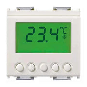 Vimar termostato display bianco plana 14514 controllo temperatura ambiente